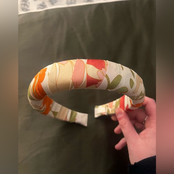 NWOT Anthropologie 70s Puffy Headband - Picture 3 of 6